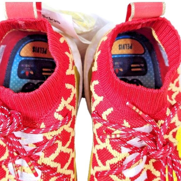 ADIDAS Pharrell Williams PW x Crazy BYW Chinese New Year Sz 11 Red/Gold EE8688 main image 2
